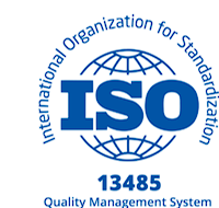 ISO 13485 certification logo